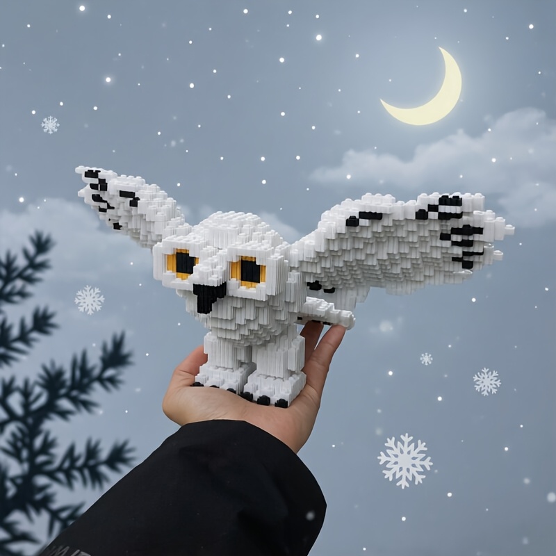 Flying Owl Puzzle Assembly Blocks, 3D Toy